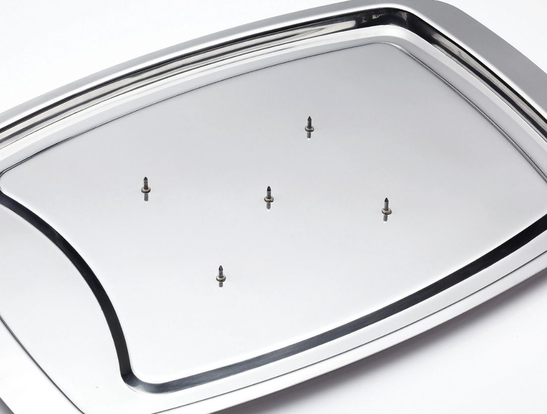 Stainless Steel Spiked Carving Tray