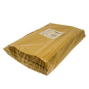 Wrapped triplex premium brown paper vacuum bags.