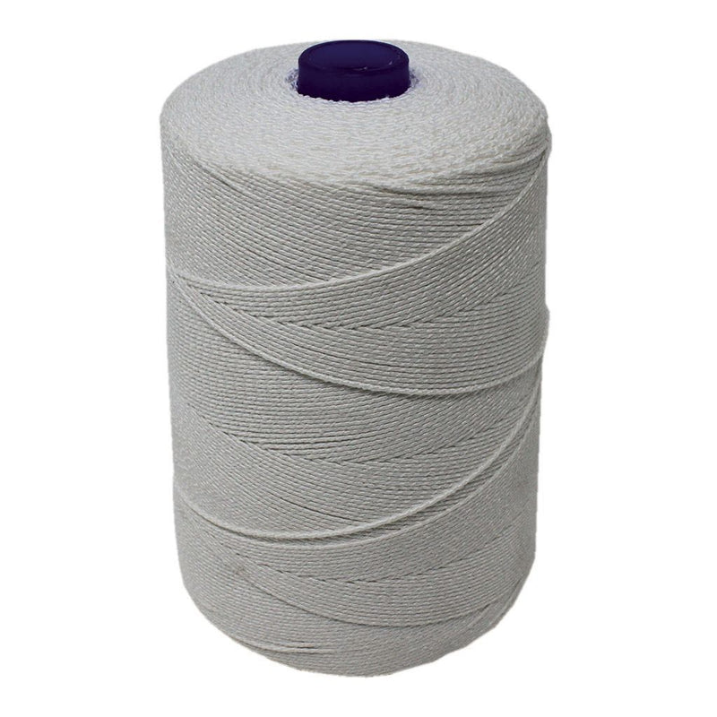 White Elasticated Machine String/Twine Size in 1,904m/kg (800g). From –  Butchers-Sundries