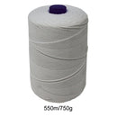 White Elasticated Machine String/Twine  Size in 1,904m/kg (800g). From £6.00 per Spool